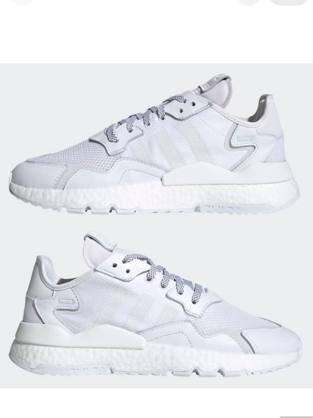 𝗮𝗱𝗶𝗱𝗮𝘀 Nite Jogger 'Crystal  white Size 14